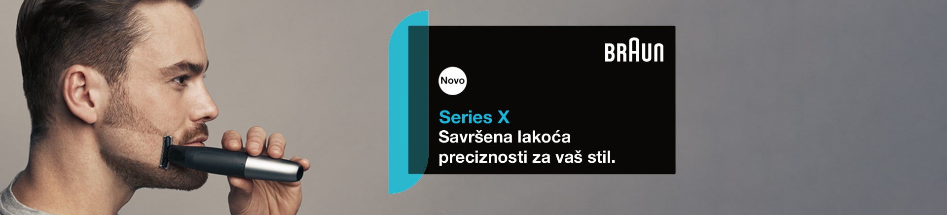 Braun Series X trimer