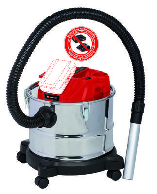 Einhell PXC akumulatorski usisavač za pepeo TE-AV 18/15 Li C - SOLO Einhell PXC akumulatorski usisavač za pepeo TE-AV 18/15 Li C - SOLO