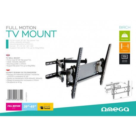 Omega nosač za TV OUTV600FM, 30"-65" full motion