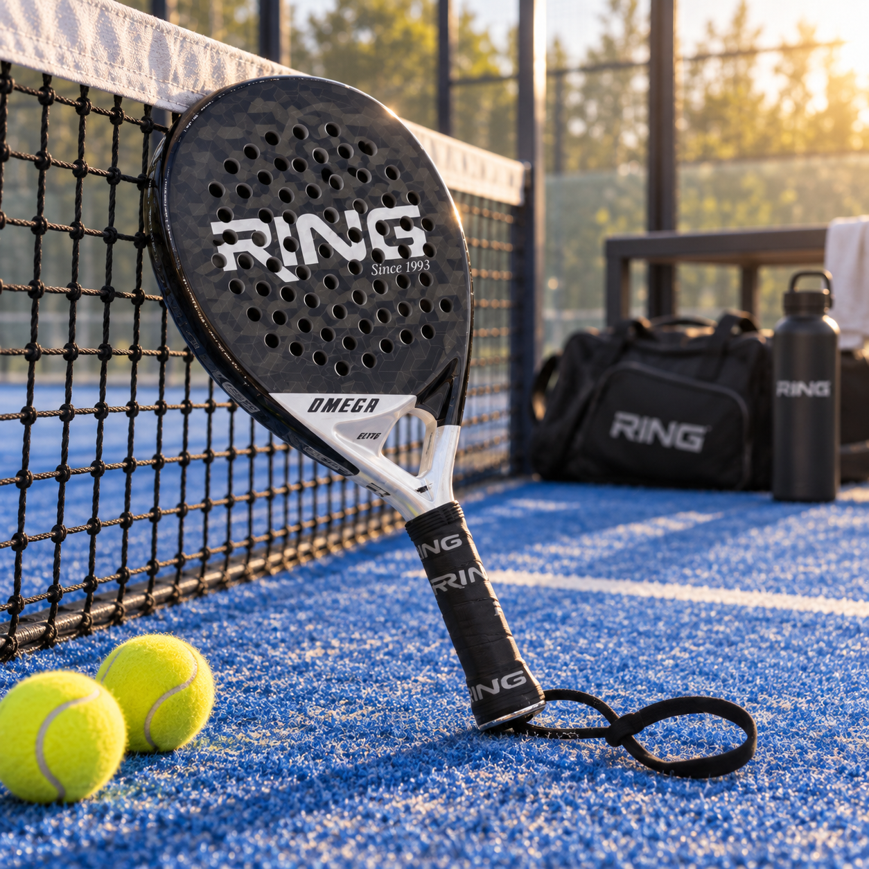 RING RX PAD OMEGA reket uz mrežu, loptice i padel opremu