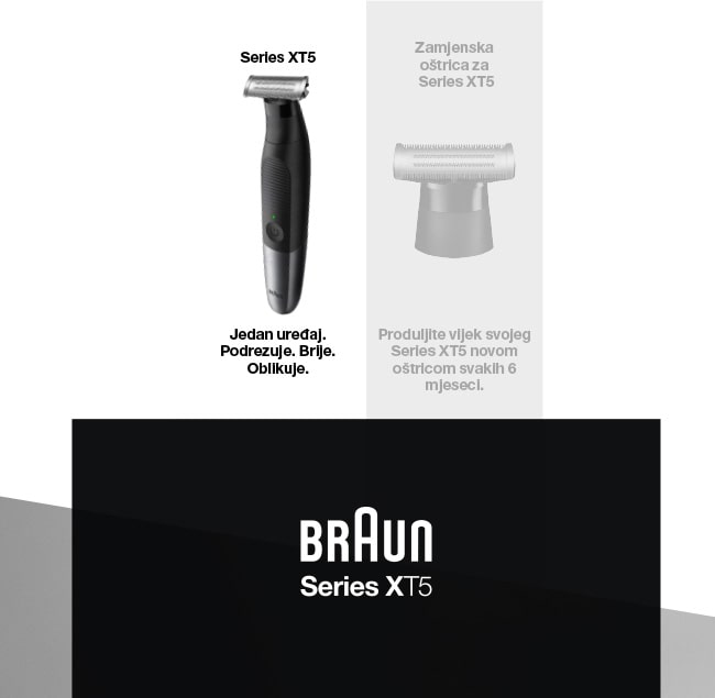 Braun Series XT5 trimer