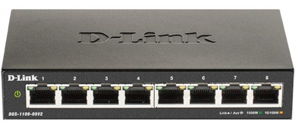 D-Link switch web upravljivi, DGS-1100-08V2/E