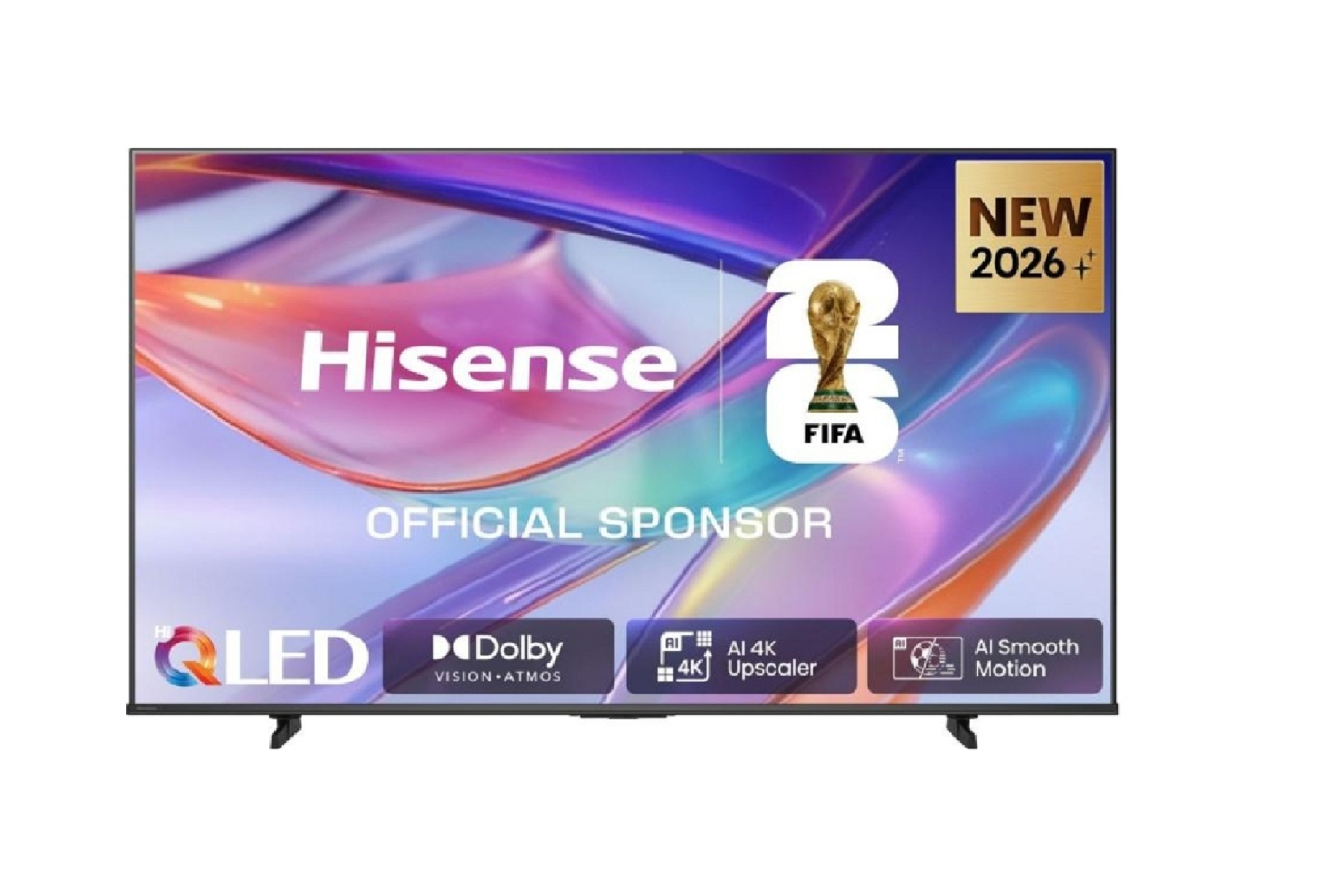 HISENSE Hi-QLED televizor 85E7S, 4K Ultra HD, Smart TV, VIDAA Smart OS, Dolby Vision IQ, HDR10+ Adaptive, Dolby Atmos, VRR 60 Hz, ALLM, AirPlay 2, AI Scenario, 3D Sound Upscaler, Metalni okvir, Crni