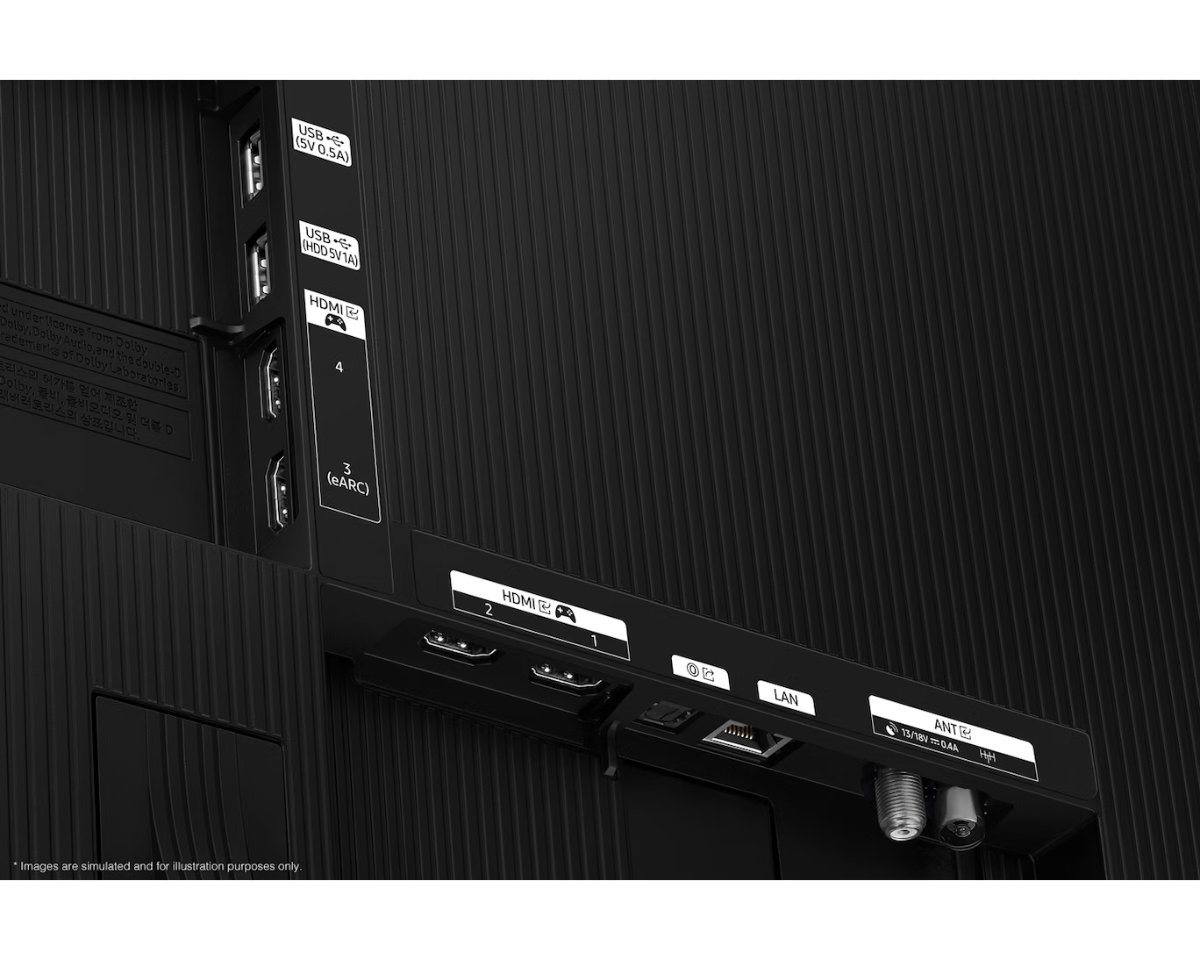 SAMSUNG OLED televizor QE55S85HAEXXH, 4K Ultra HD, Smart TV, Tizen™, NQ4 AI Gen2 procesor, Motion Xcelerator 120Hz, Dolby Atmos®, Konturni dizajn, Crna