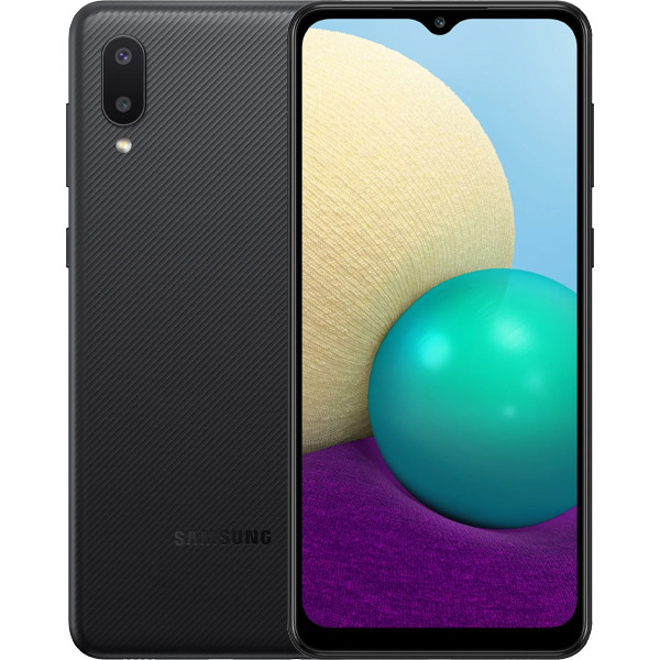 Samsung Galaxy A02 mobitel, 3/32 GB, Dual Sim, SM-A022, crni