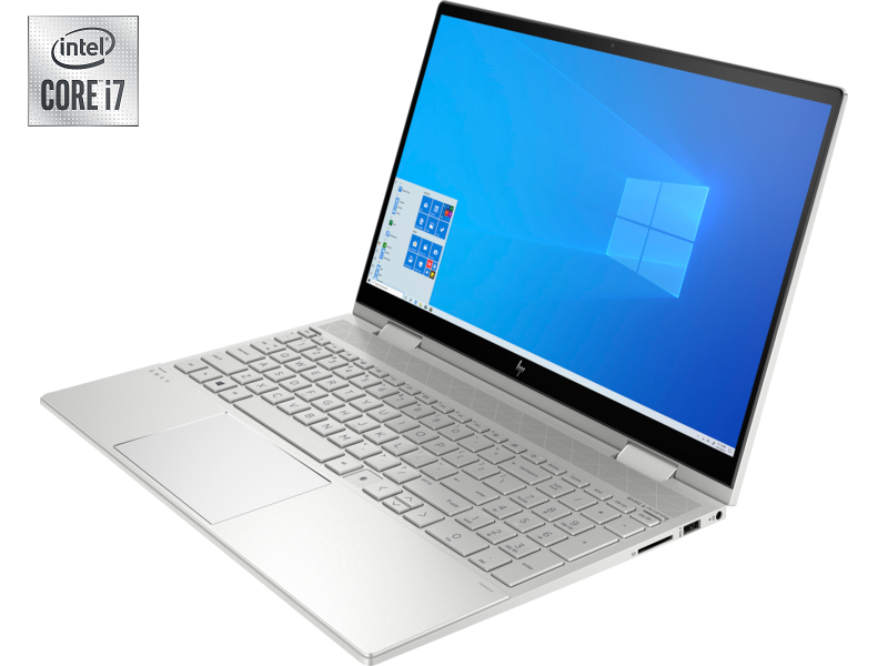 Laptop HP ENVY x360 15-ed0030nn 262T4EA, 15,6 FHD IPS touchscreen, Intel Core i7-10510U, 8GB DDR4, 512GB SSD NVMe, NVIDIA GeForce MX330 4GB, Windows 10 Home