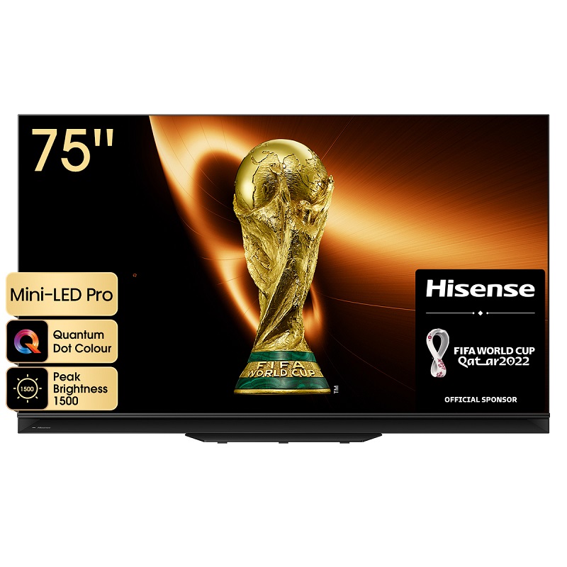Hisense ULED televizor 75U9GQ, 4K Ultra HD, Smart TV, Dolby Atmos, VIDAA U5.0, Crni