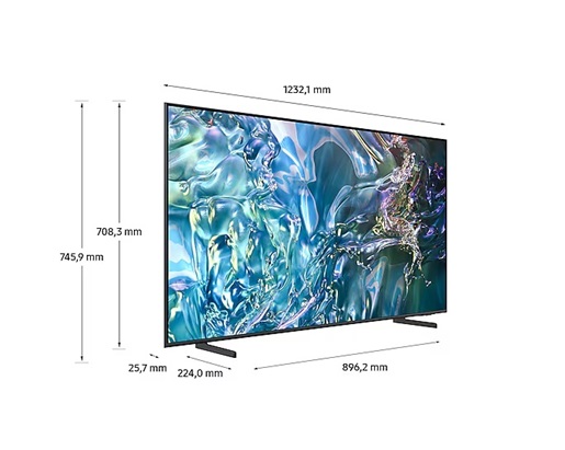 SAMSUNG QLED televizor QE55Q67DAUXXH, 4K Ultra HD, Smart TV, Quantum Processor Lite 4K, Dual LED, Crni **MODEL 2024**