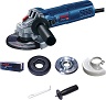 BOSCH Professional kutna brusilica GWS 9-125 S + gratis rezna ploča multi 125 x 22,23 mm