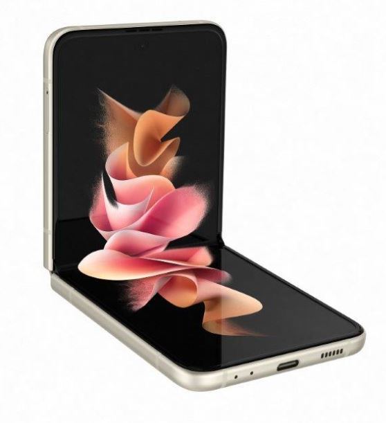 Samsung Galaxy Z Flip3 5G, SM-F711BZEAEUC 8/128 GB, Krem Samsung Galaxy Z Flip3 5G, SM-F711BZEAEUC 8/128 GB, Krem