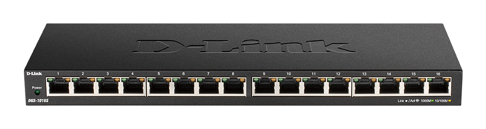 D-Link switch neupravljivi, DGS-1016S/E
