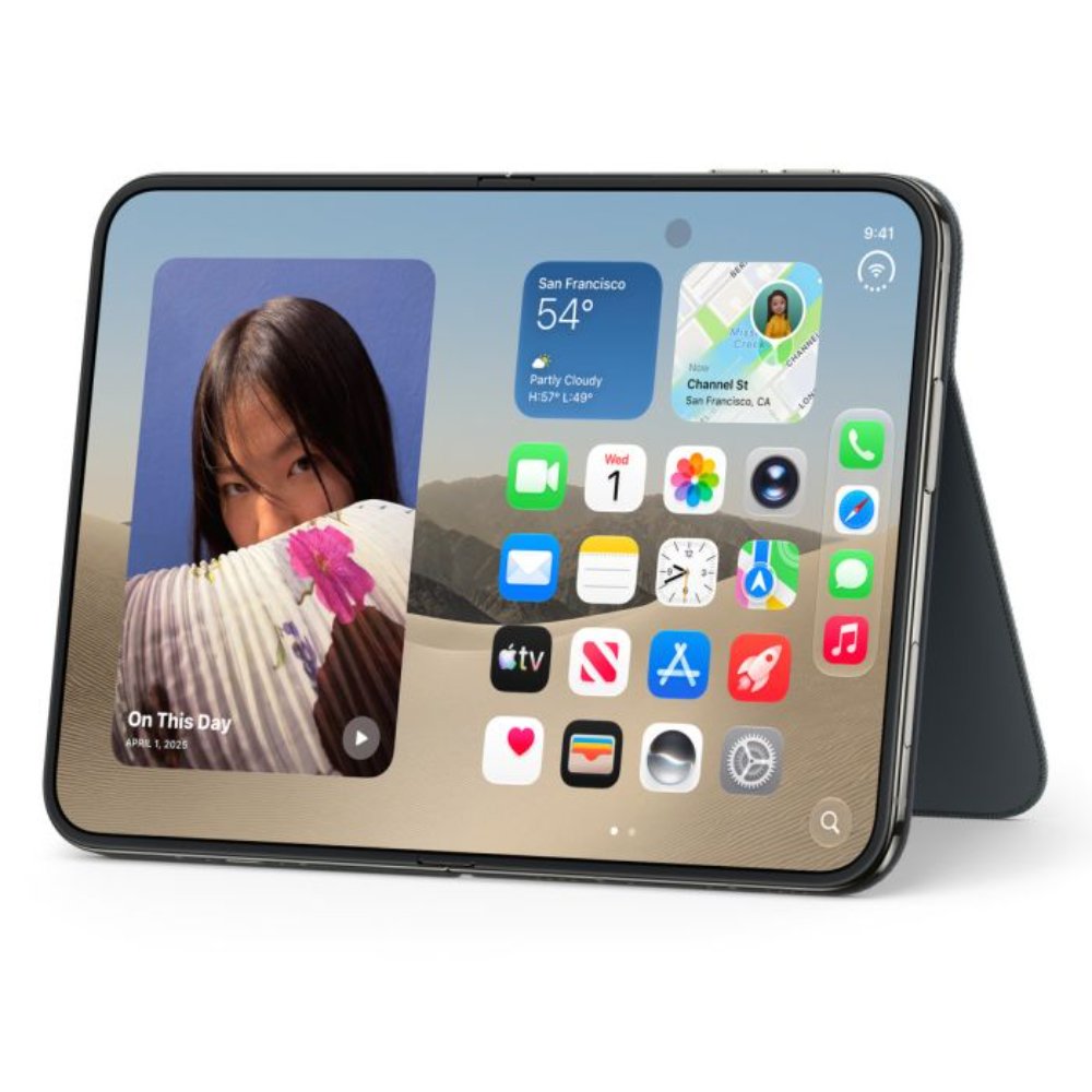 Apple iPhone Duo Folio with Kickstand - Navy Blue