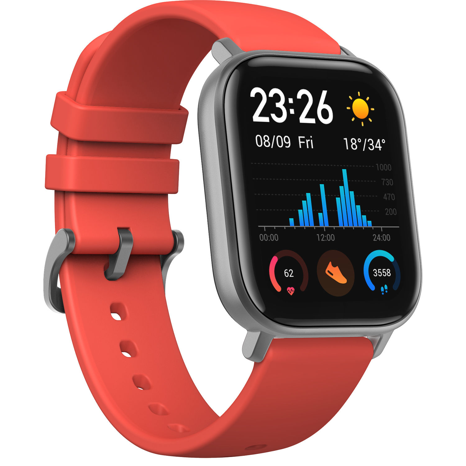 XIAOMI Amazfit pametni sat GTS, Orange XIAOMI Amazfit pametni sat GTS, Orange