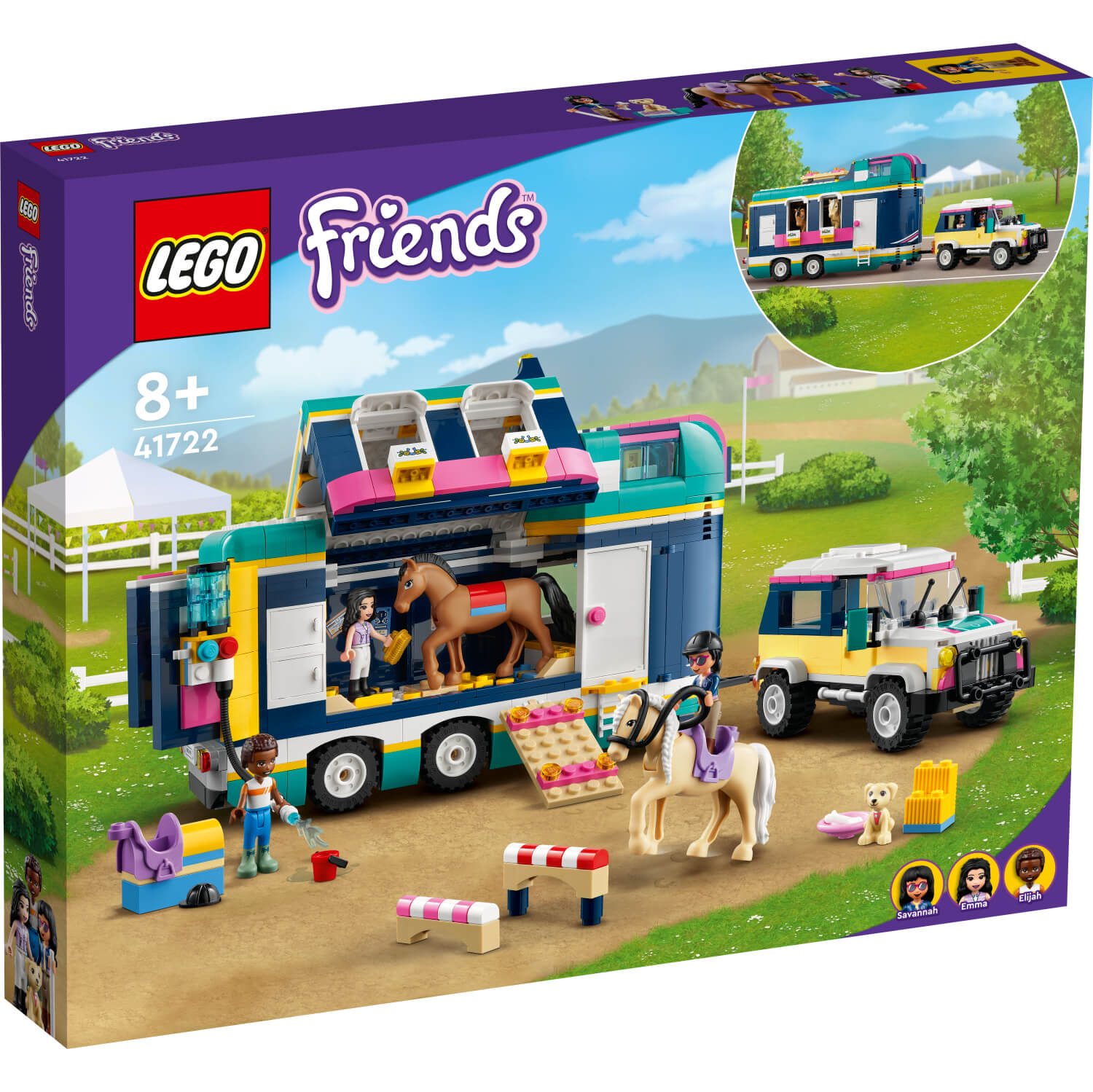 LEGO 41722 LEGO Friends Prikolica za konje LEGO 41722 LEGO Friends Prikolica za konje
