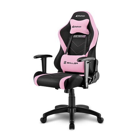 Stolica SHARKOON Shark Skiller SGS2 Junior Gaming BK/PK, black/pink Stolica SHARKOON Shark Skiller SGS2 Junior Gaming BK/PK, black/pink