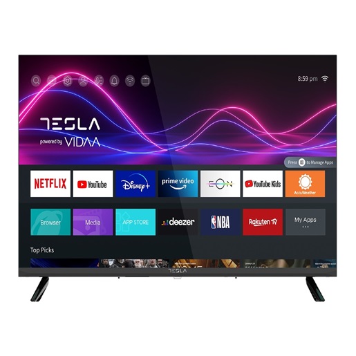 TESLA LED televizor 32M335BHS, HD Ready (1366x768 px), VIDAA OS, Hotel Mode, Crni