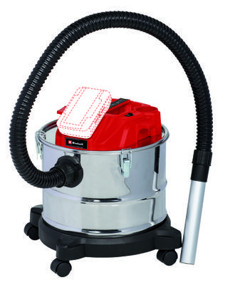 Einhell PXC akumulatorska usisavač za pepeo TE-AV 18/15 Li C - Solo