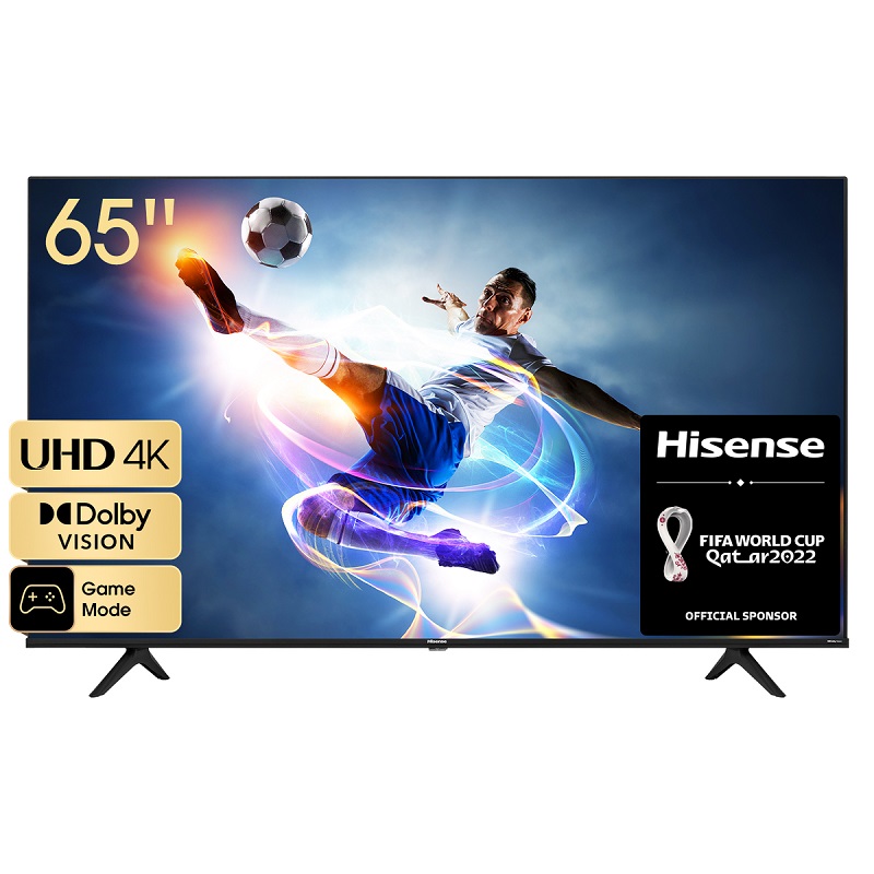Hisense LED televizor 65A6BG, 4K Ultra HD, Smart TV, VIDAA U5.0