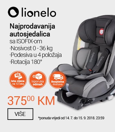 Lionelo autosjedalica sigurna najpovoljnija rate oprema za bebe