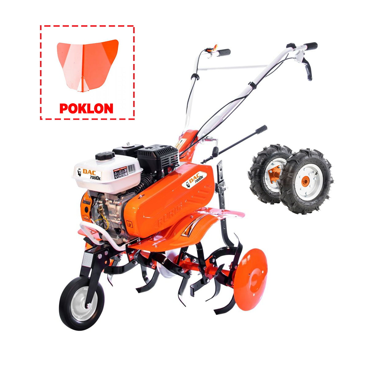 RURIS Motorna freza DAC 7000k