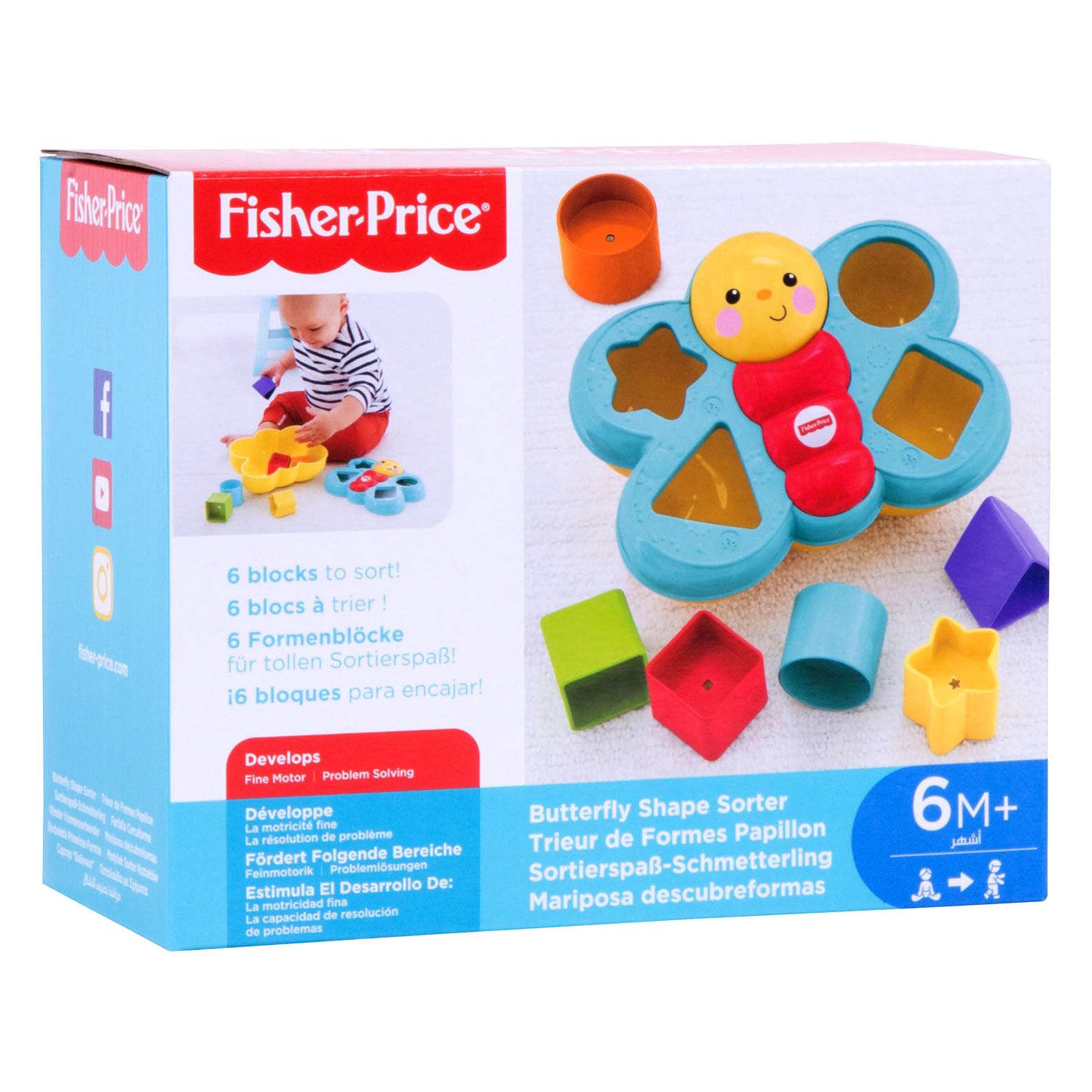 Fisher price oblici leptir
