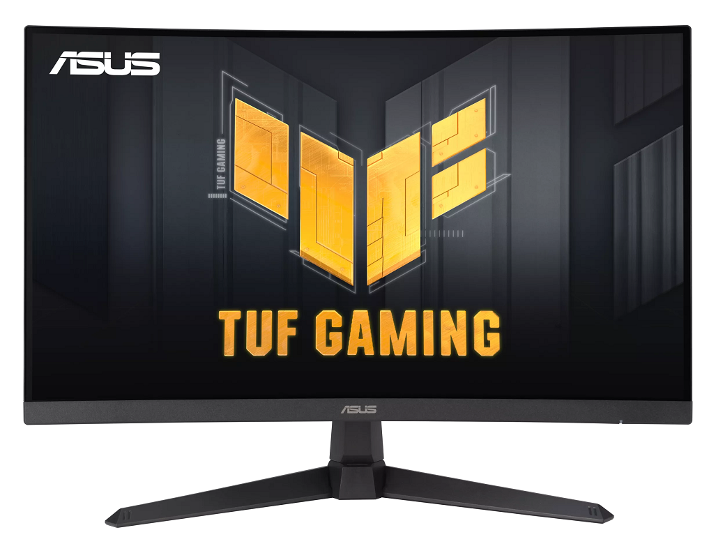 ASUS TUF monitor VG27VQ3B gaming zakrivljeni, 27, FullHD, VA,250 cd/m2,  AMD FreeSync, DP, HDMI, 180Hz, 1ms