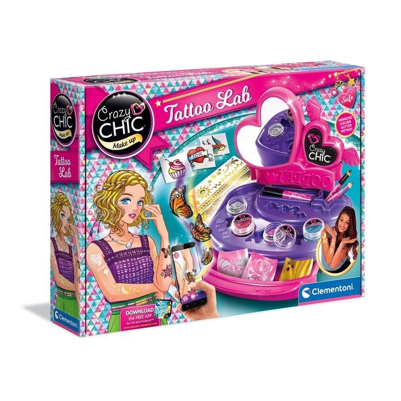 CLEMENTONI Crazy chic set za tetoviranje CLEMENTONI Crazy chic set za tetoviranje