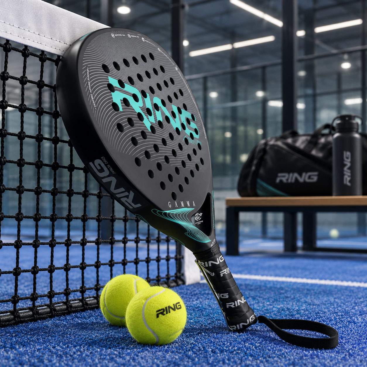 RING RX PAD GAMMA padel reket u sportskom okruženju